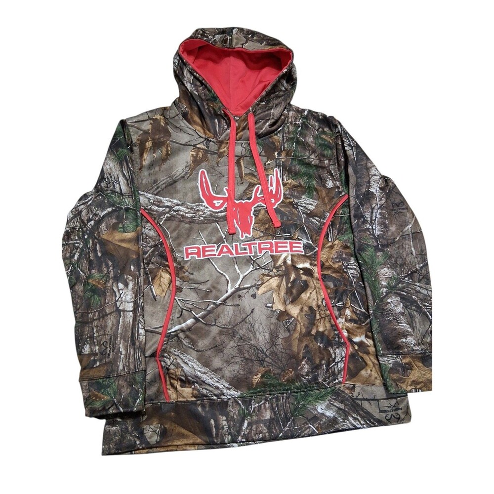 Realtree Women's Sweatshirt Size Medium Pink Accents